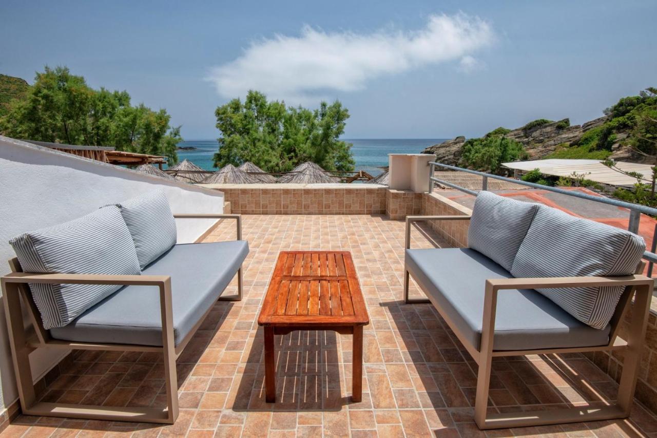 Akhladherí Puerto Seaside Rooms المظهر الخارجي الصورة